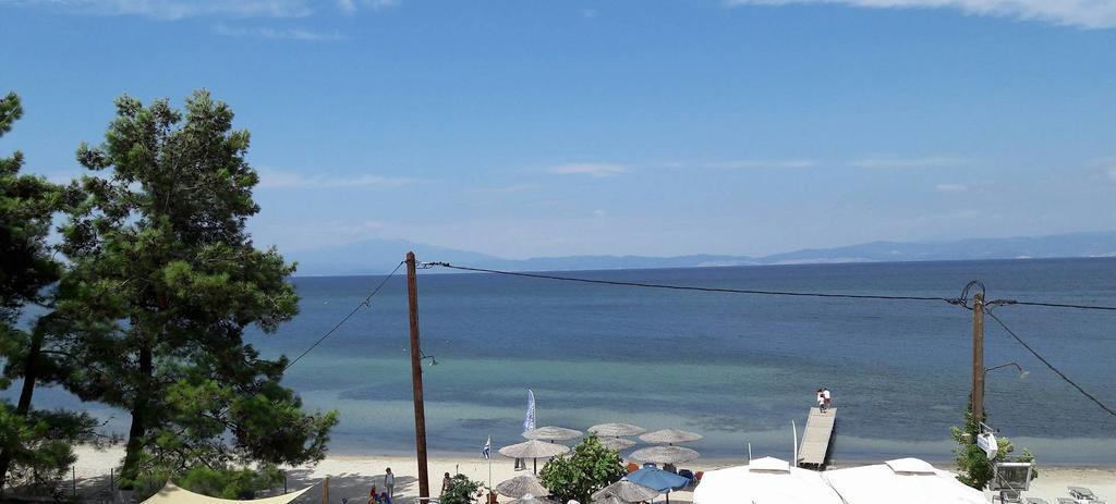 Sikoudis Gorgona Beach Skala Rachoni  Exterior foto